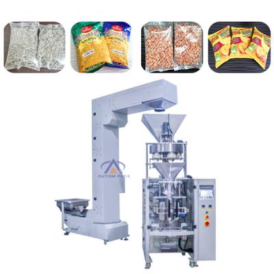Stainless Steel Vertical Packaging Machine Rice Packing Machine With Volumetric Cups