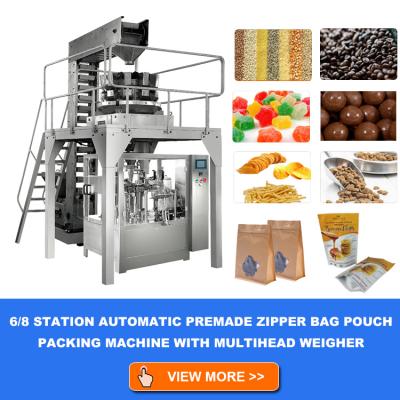 Automatic Dried food nuts weighing and packing machine