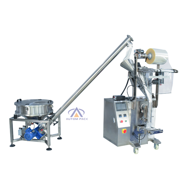 Fully Automatic Cocoa <a href=https://www.autompack.com/packing-machine/Stand-Up-Pouch-Coffee-Bean-Premade-Bag-Rotary-Packing-Machine.html target='_blank'>Coffee Bean</a> <a href=https://www.autompack.com/packing-machine/ATM-420D-powder-packing-machine.html target='_blank'>Powder</a> Packaging Packing Machine